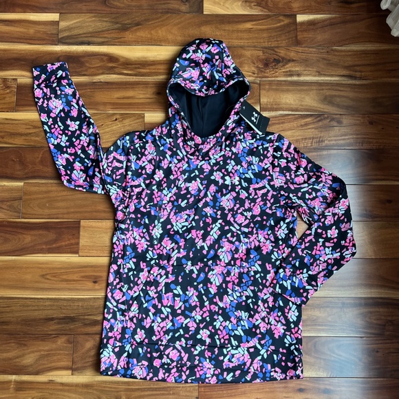 Under Armour Other - Under Armour Girls' Armour Fleece® Printed Hoodie Sweatshirt NWT Youth Large